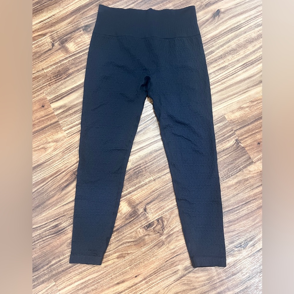 JoyLab Black Textured Leggings